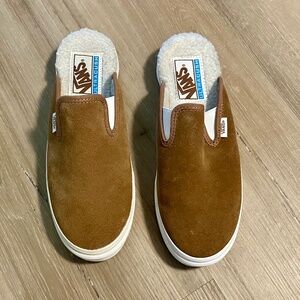 Vans Mule Sherpa Lined Ultracush Slip On Sneaker Shoe